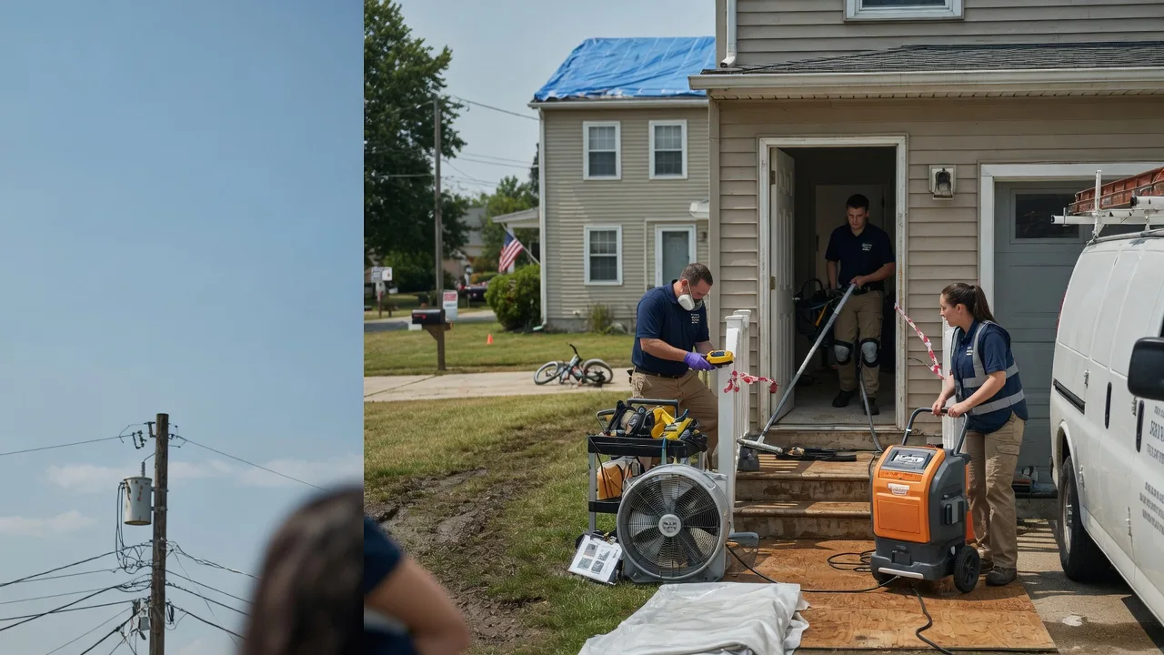 Water Damage Repair in Enderlin, ND near me